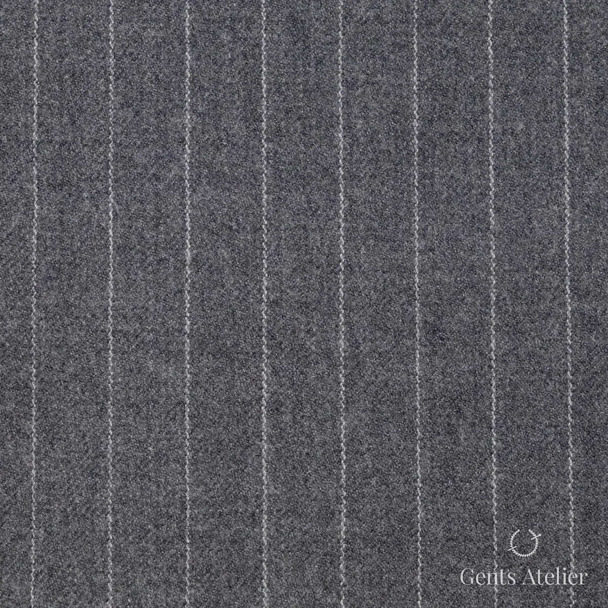 Зимний костюм из Ermenegildo Zegna 58314 — серый, 100% шерсть