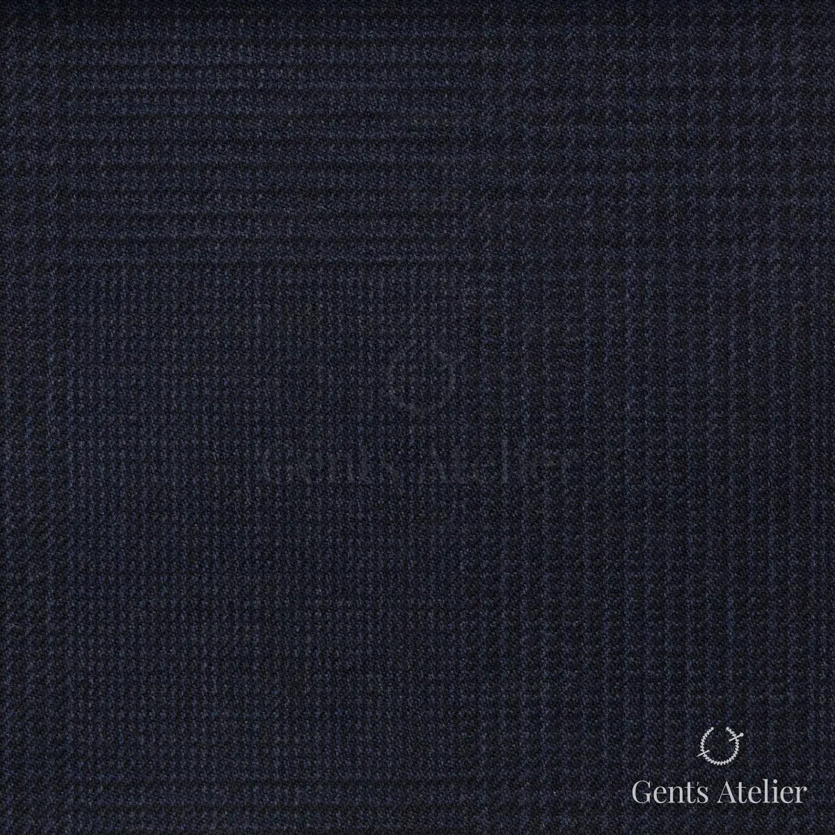 Зимний костюм из Ermenegildo Zegna 58326 — тёмно-синий, 100% шерсть