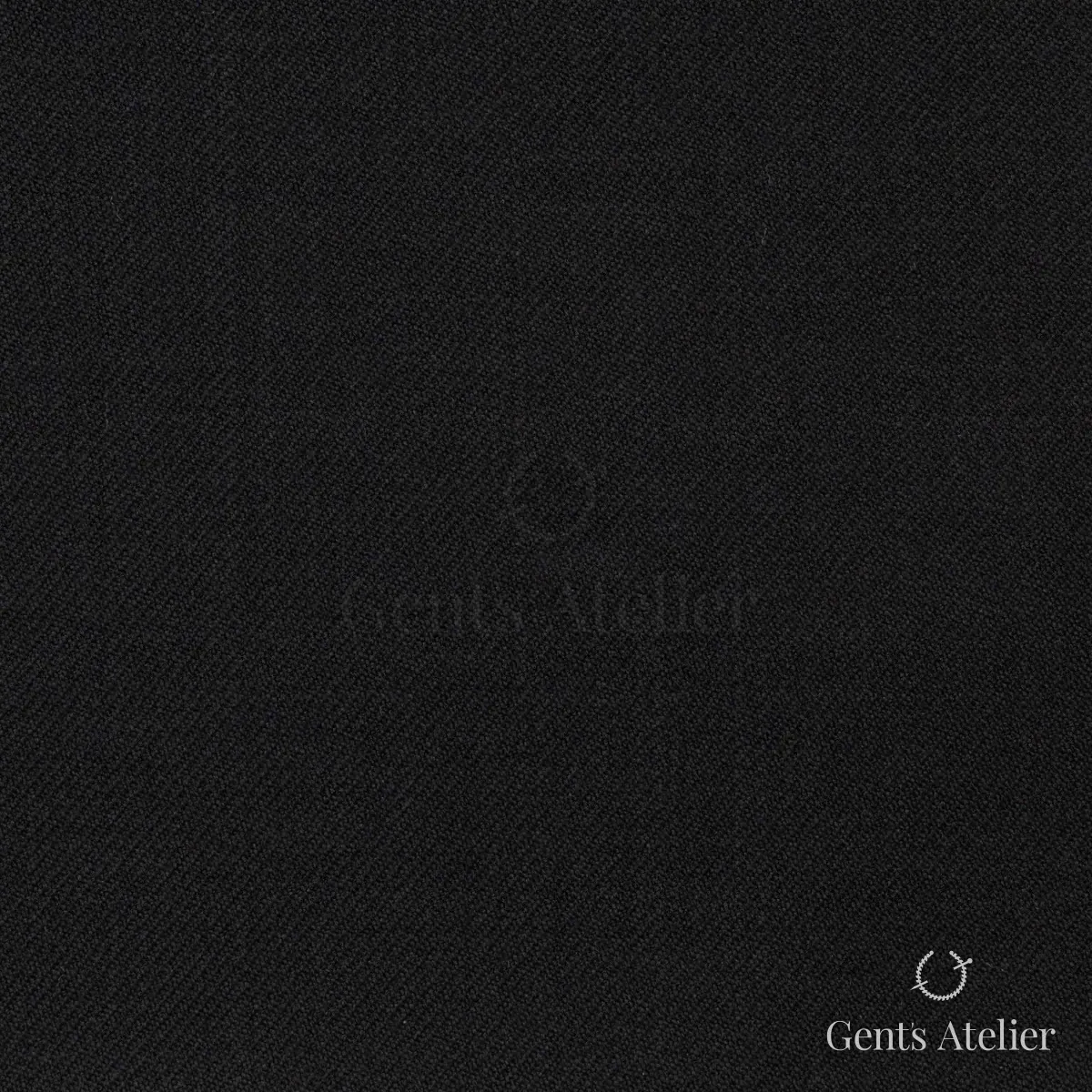 Зимний костюм из Ermenegildo Zegna 58336 — чёрный, 100% шерсть