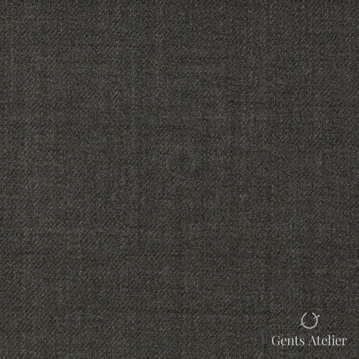 Зимний костюм из Ermenegildo Zegna 58339 — тёмно-серый, 100% шерсть
