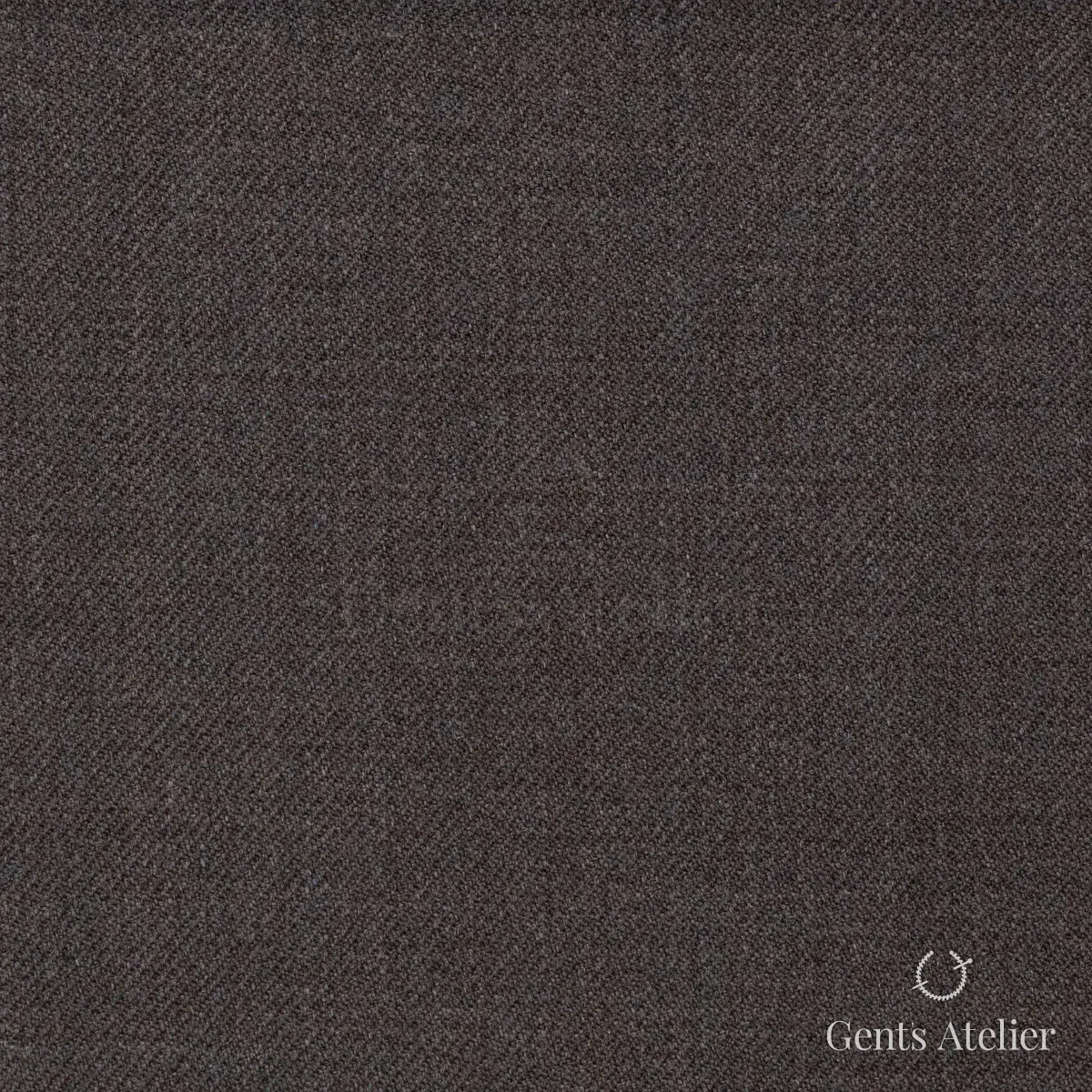 Зимний костюм из Ermenegildo Zegna 58340 — тёмно-коричневый, 100% шерсть