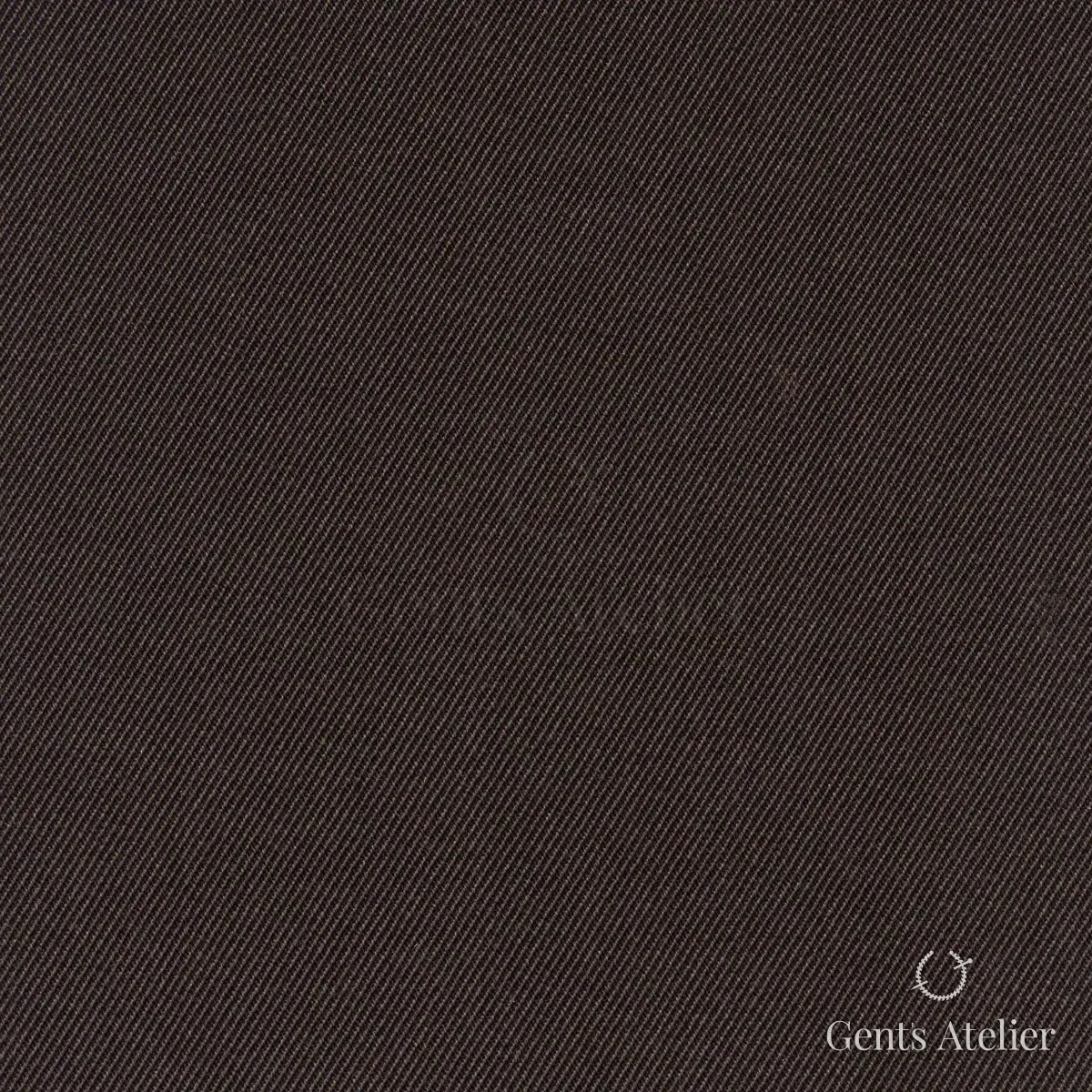 Костюм из Ermenegildo Zegna 59207 — тёмно-коричневый, 100% шёлк