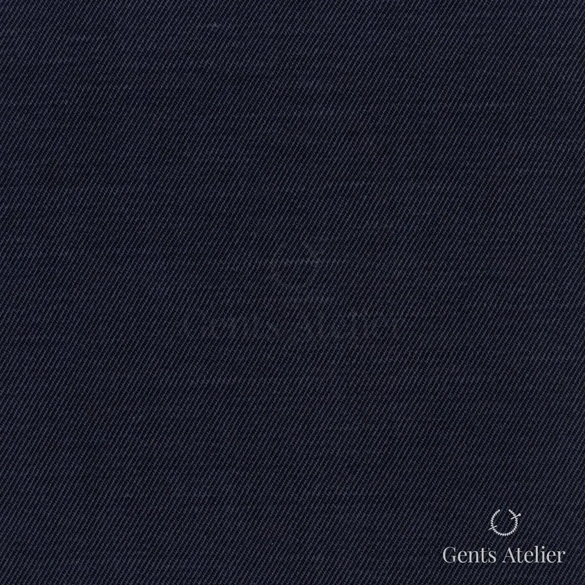 Костюм из Ermenegildo Zegna 59215 — тёмно-синий, 62% шёлк, 38% лён