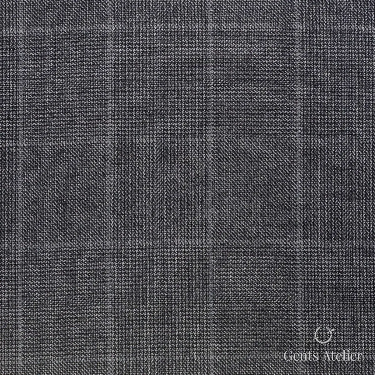 Костюм из Ermenegildo Zegna 4616 — тёмно-серый, 100% шерсть