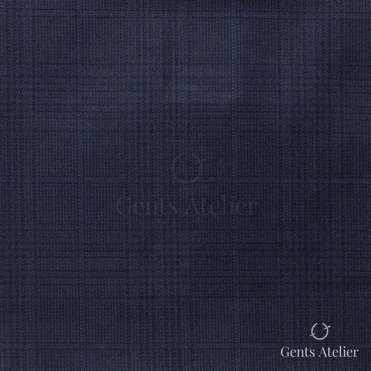 Костюм из Ermenegildo Zegna 4619 — тёмно-синий, 100% шерсть