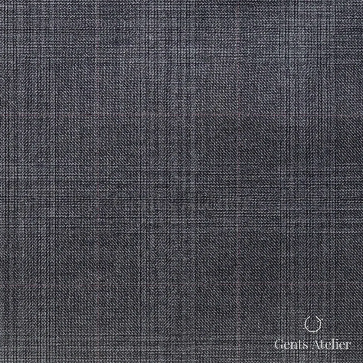 Костюм из Ermenegildo Zegna 4583 — серый, 100% шерсть