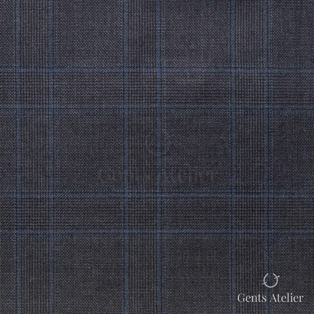 Костюм из Ermenegildo Zegna 9875 — тёмно-синий, 100% шерсть