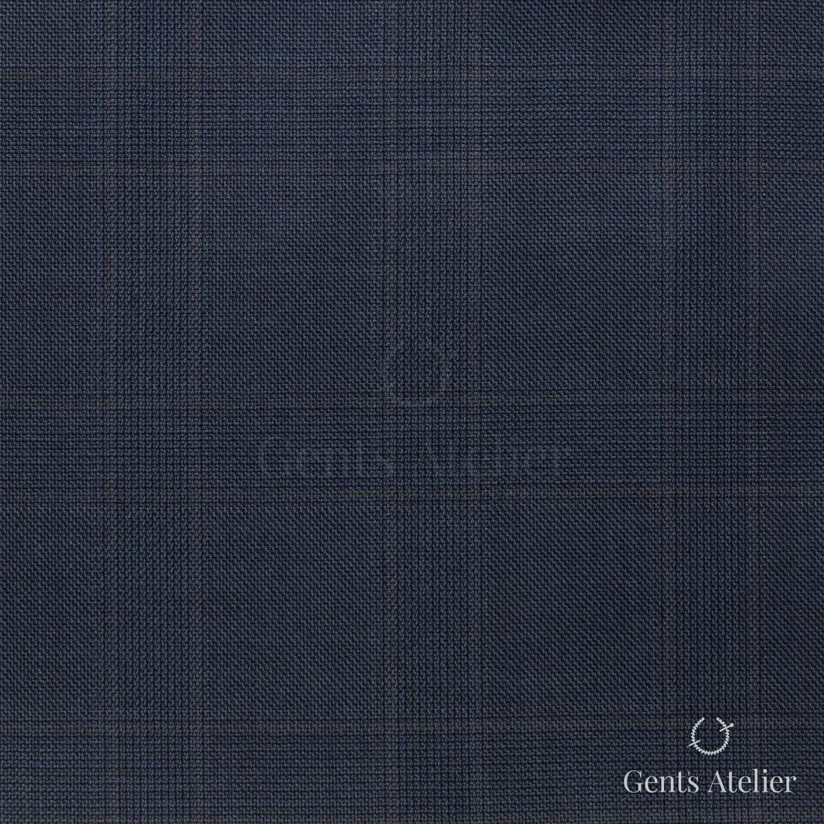 Костюм из Ermenegildo Zegna 9839 — тёмно-синий, 100% шерсть