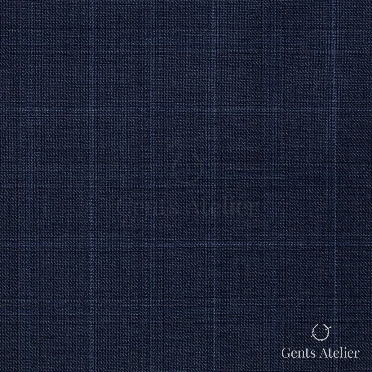Костюм из Ermenegildo Zegna 4595 — тёмно-синий, 100% шерсть