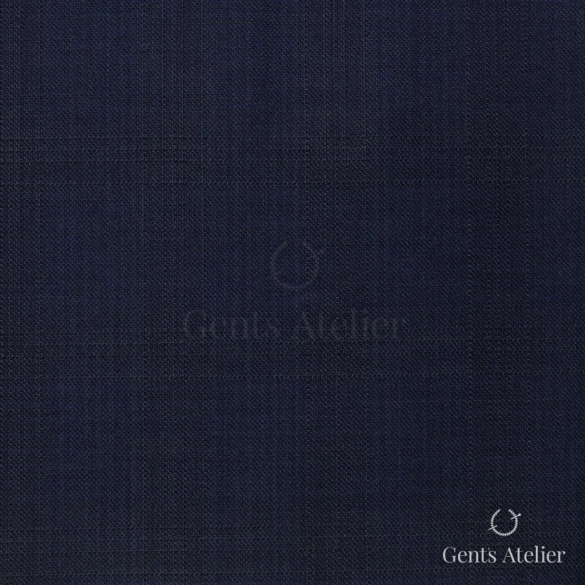 Костюм из Ermenegildo Zegna 4597 — тёмно-синий, 100% шерсть