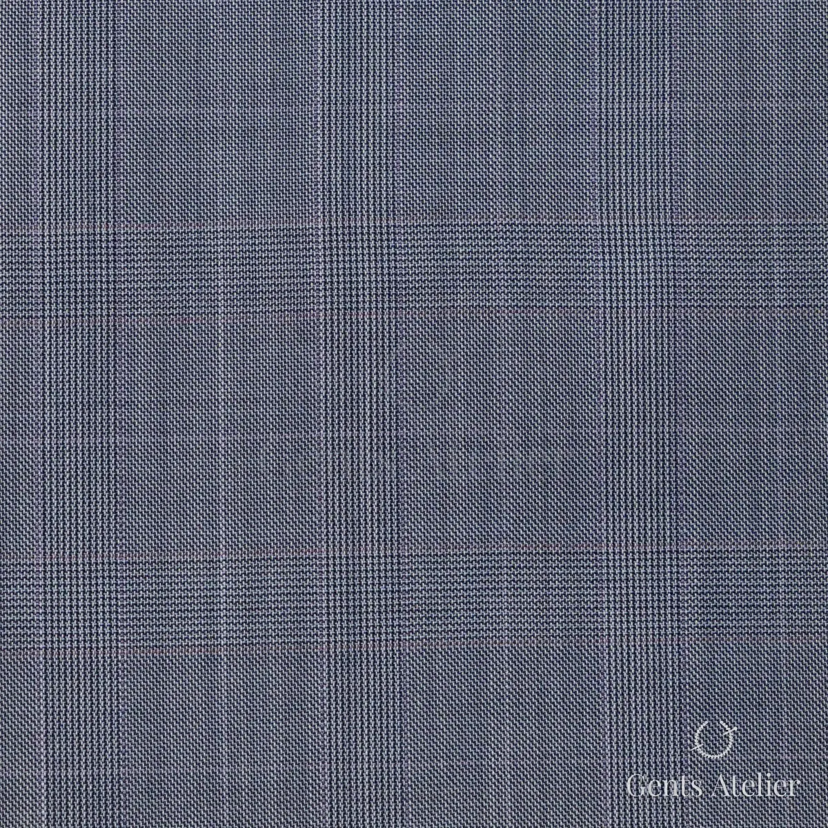 Костюм из Ermenegildo Zegna 4403 — синий, 100% шерсть