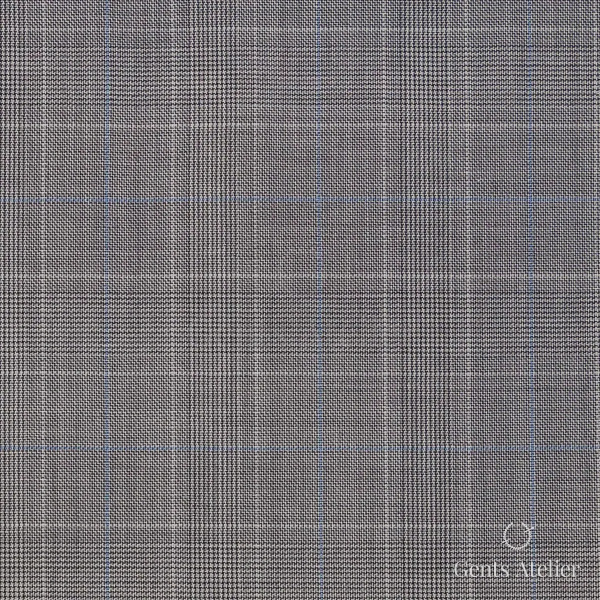 Костюм из Ermenegildo Zegna 4243 — серый, 100% шерсть