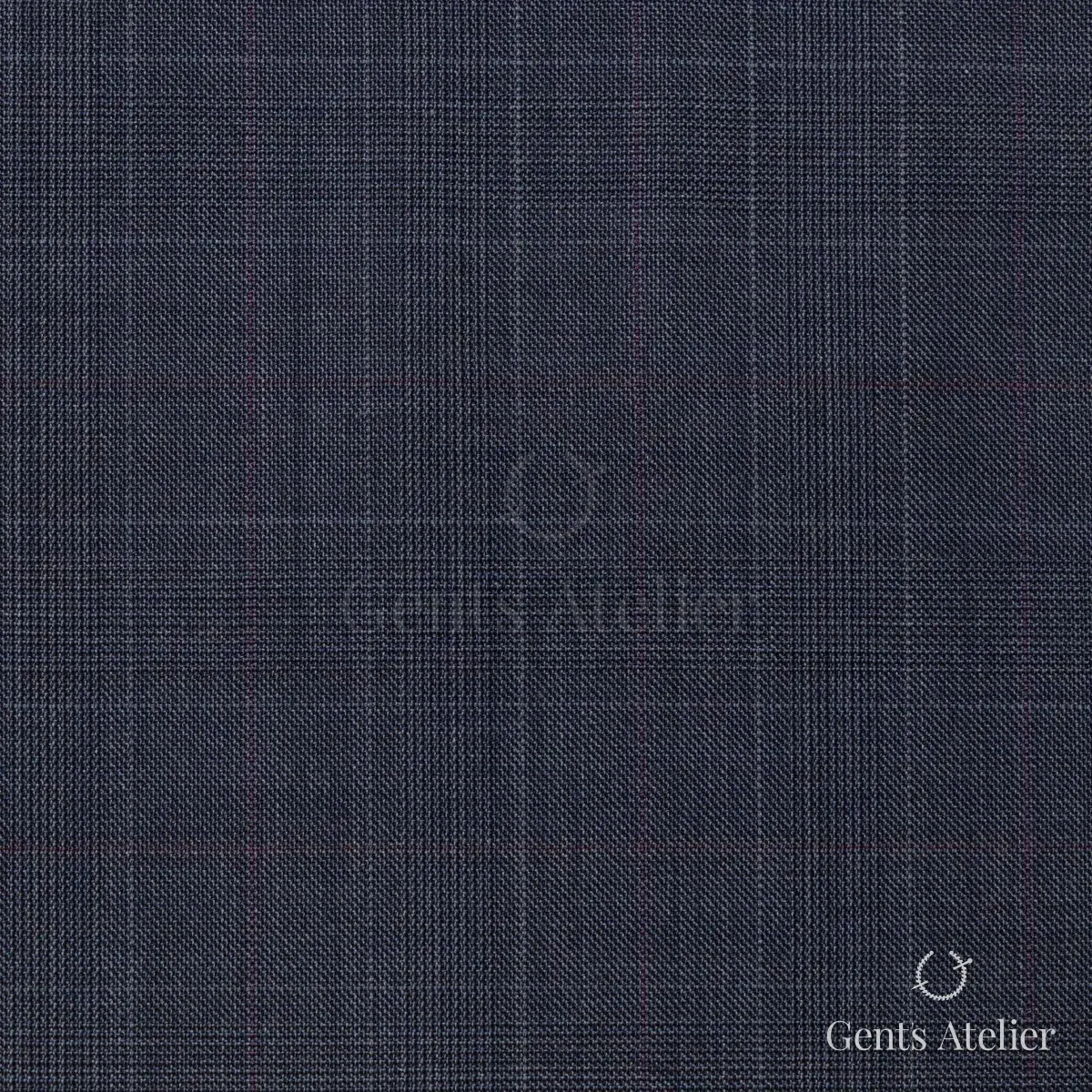 Костюм из Ermenegildo Zegna 4247 — тёмно-синий, 100% шерсть