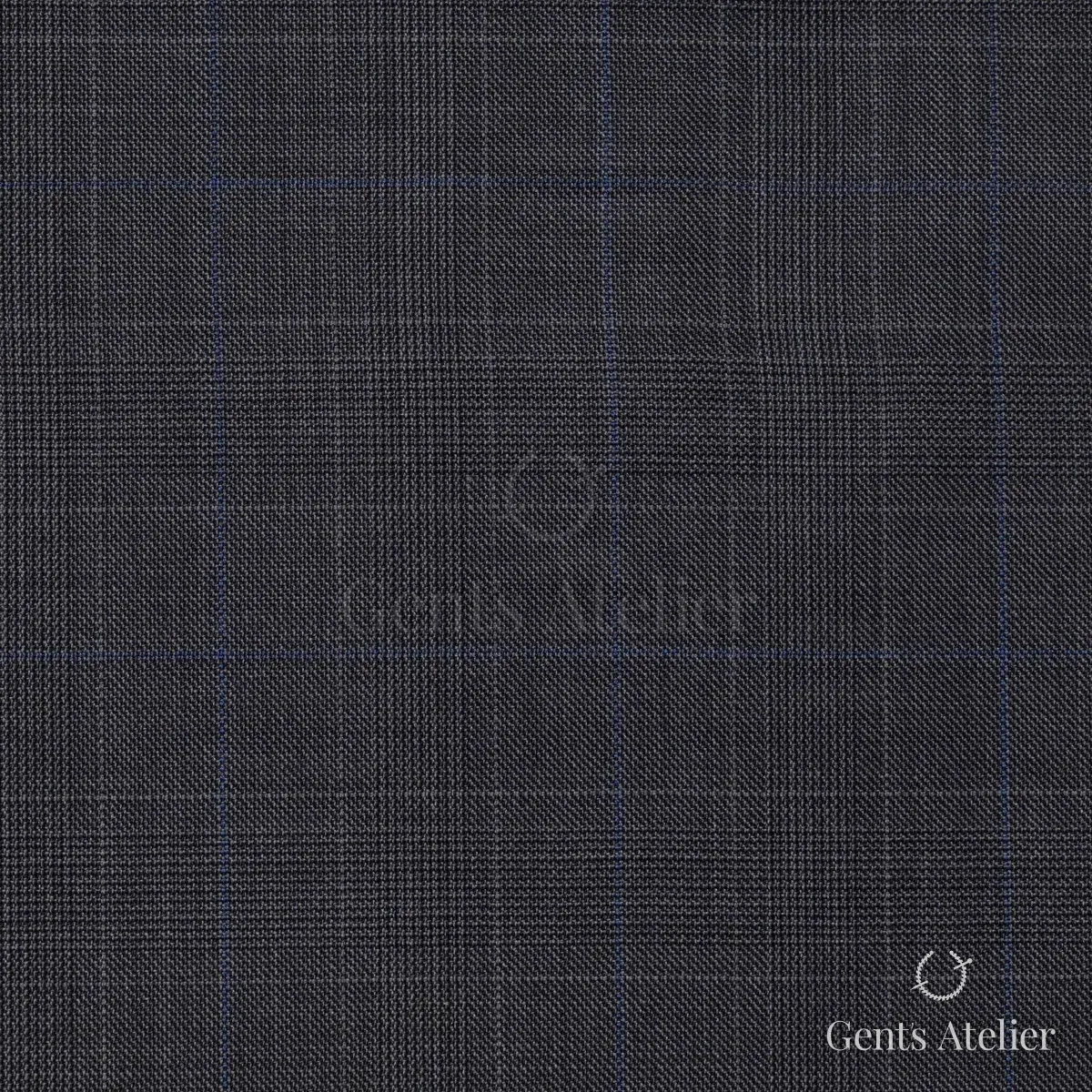 Костюм из Ermenegildo Zegna 4245 — тёмно-серый, 100% шерсть