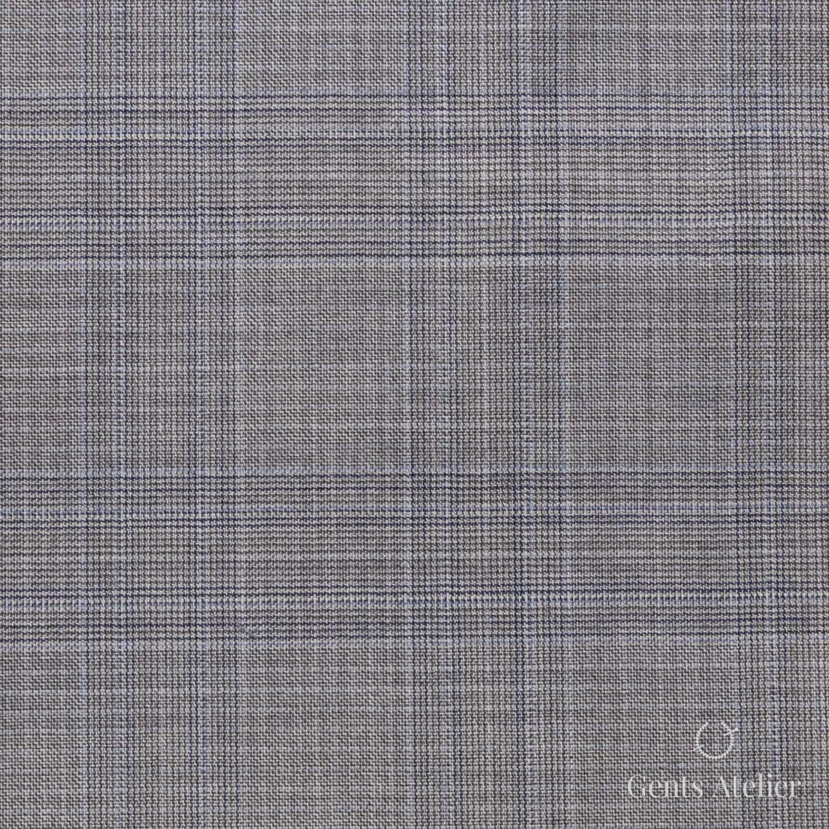 Костюм из Ermenegildo Zegna 4600 — светло-серый, 100% шерсть