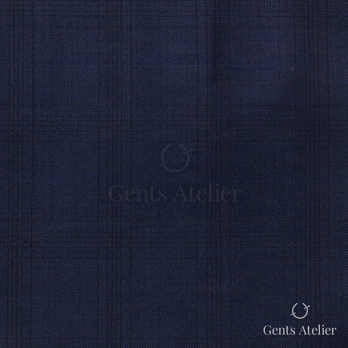 Костюм из Ermenegildo Zegna 4611 — тёмно-синий, 100% шерсть