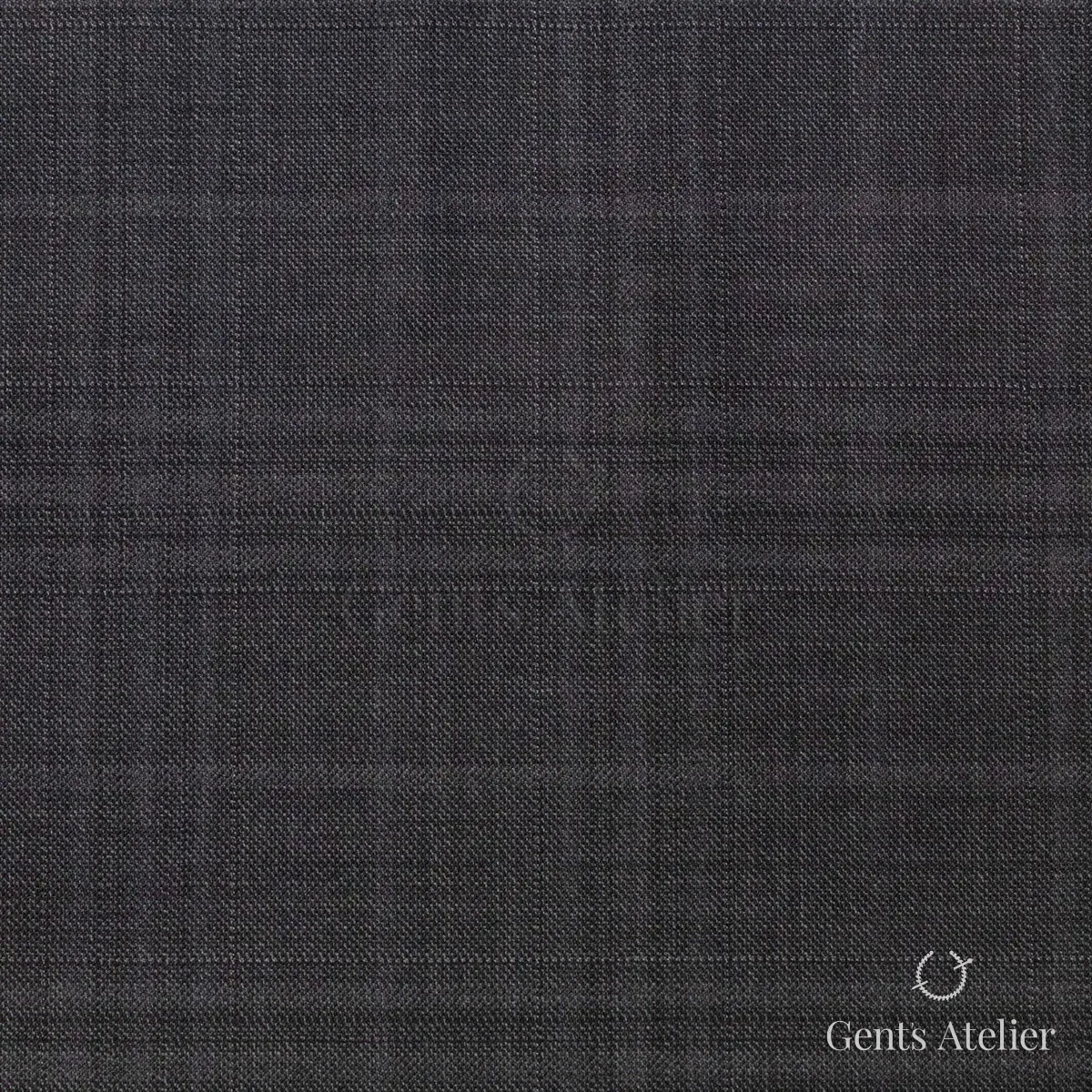 Костюм из Ermenegildo Zegna 4608 — антрацит, 100% шерсть