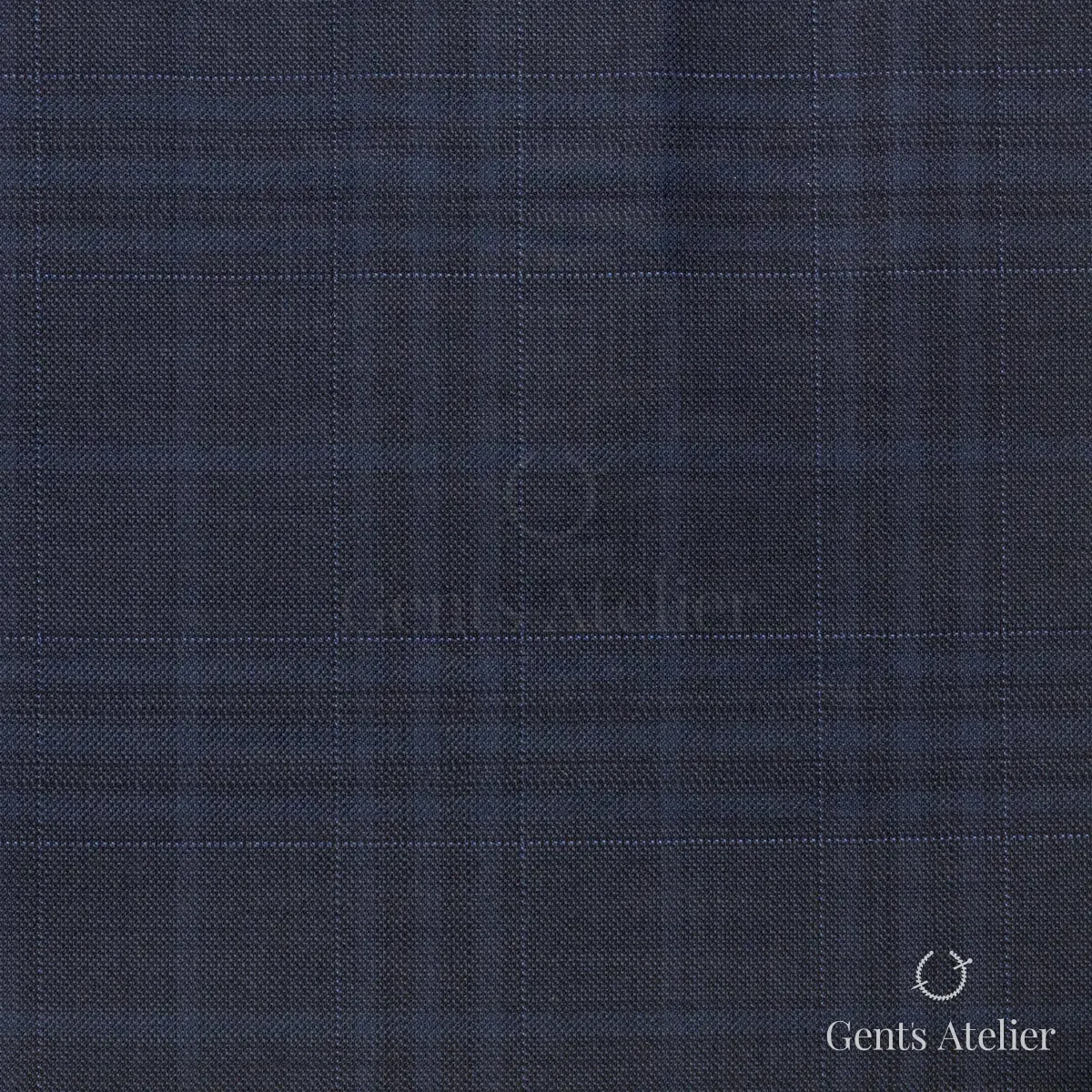 Костюм из Ermenegildo Zegna 4609 — тёмно-синий, 100% шерсть