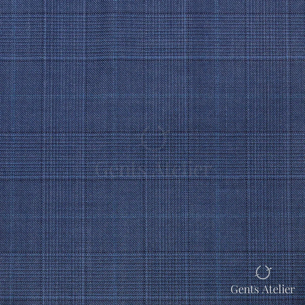 Костюм из Ermenegildo Zegna 4495 — синий, 100% шерсть