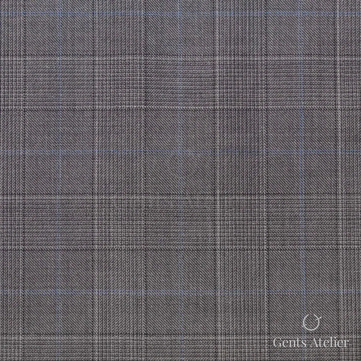 Костюм из Ermenegildo Zegna 4494 — серый, 100% шерсть