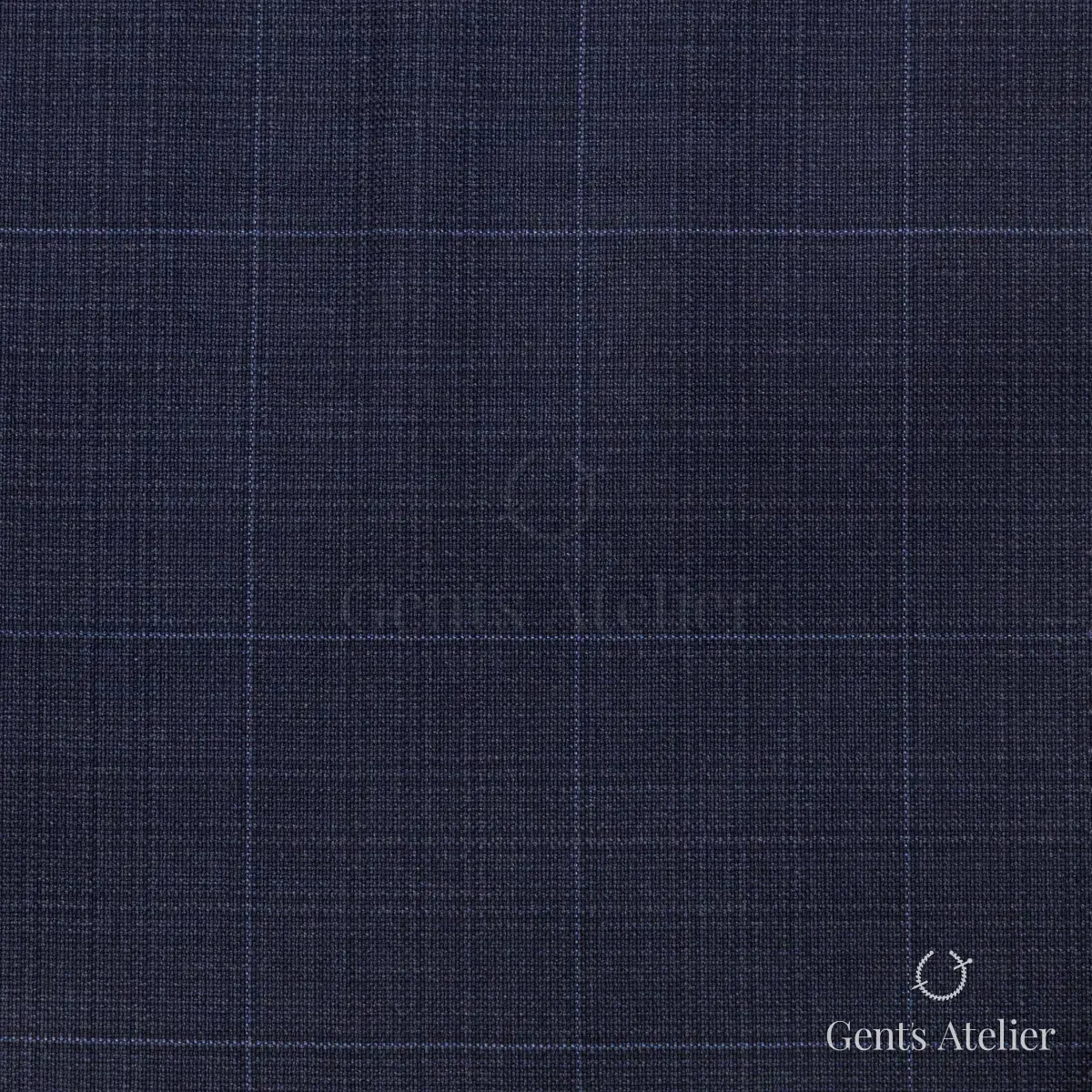 Костюм из Ermenegildo Zegna 4326 — тёмно-синий, 100% шерсть