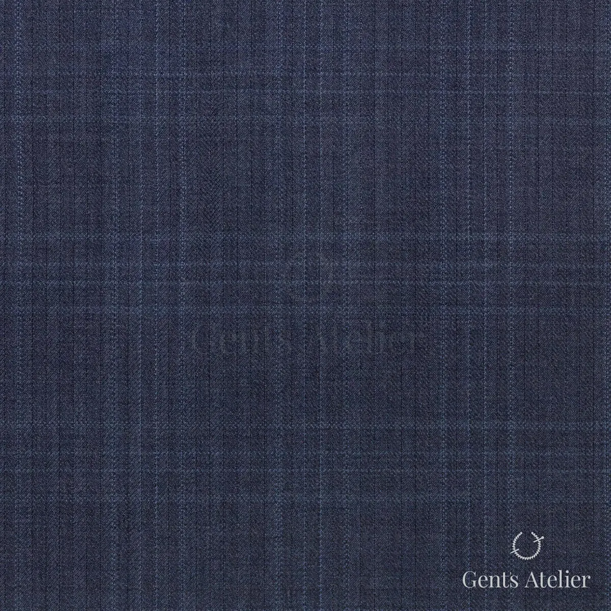 Костюм из Ermenegildo Zegna 4123 — тёмно-синий, 100% шерсть