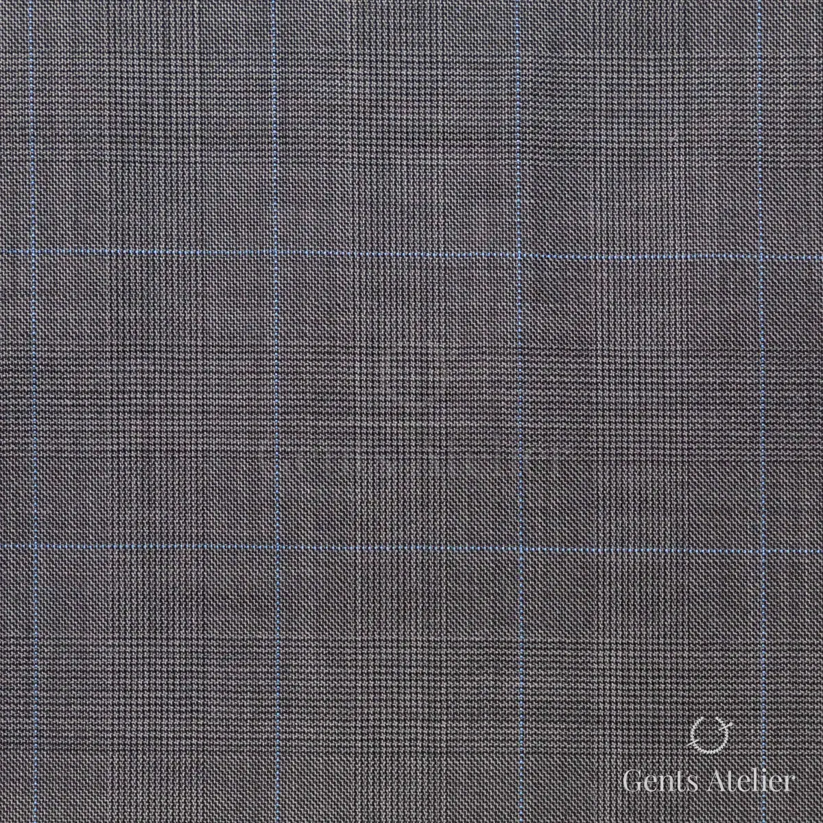 Костюм из Ermenegildo Zegna 4083 — тёмно-серый, 100% шерсть