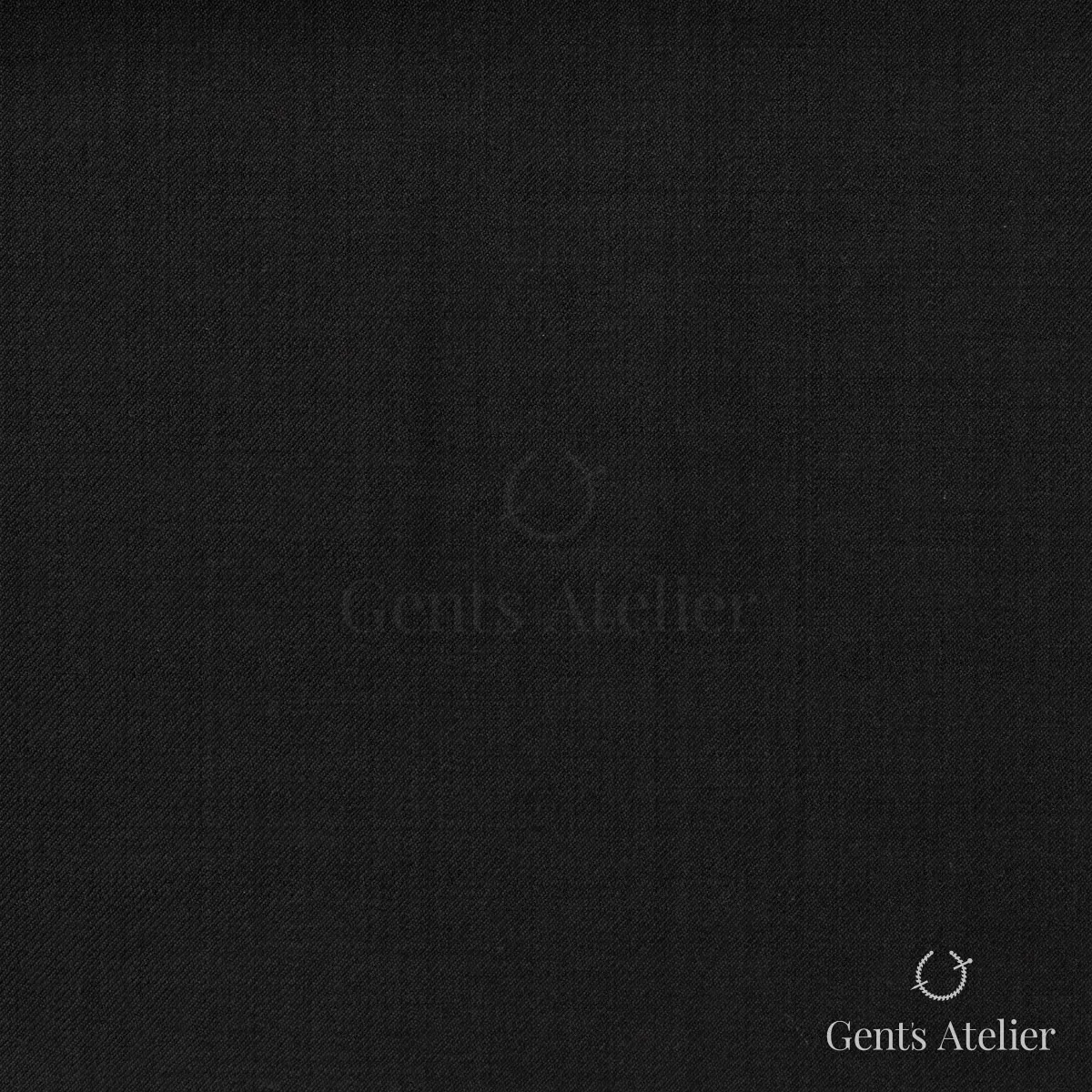 Костюм из Ermenegildo Zegna 4046 — чёрный, 100% шерсть