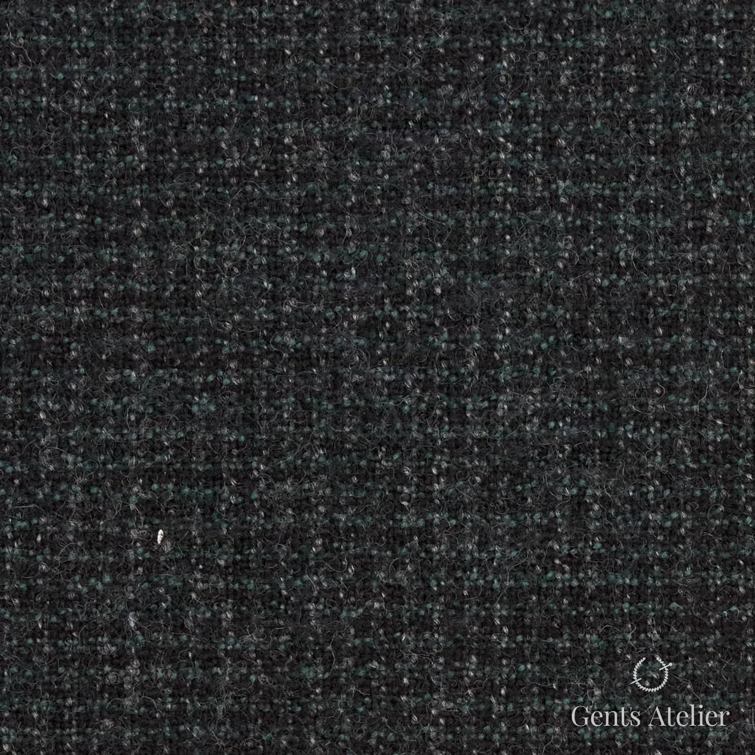 Костюм из Drago TTD2516 — тёмно-зелёный меланж, 100% Шерсть