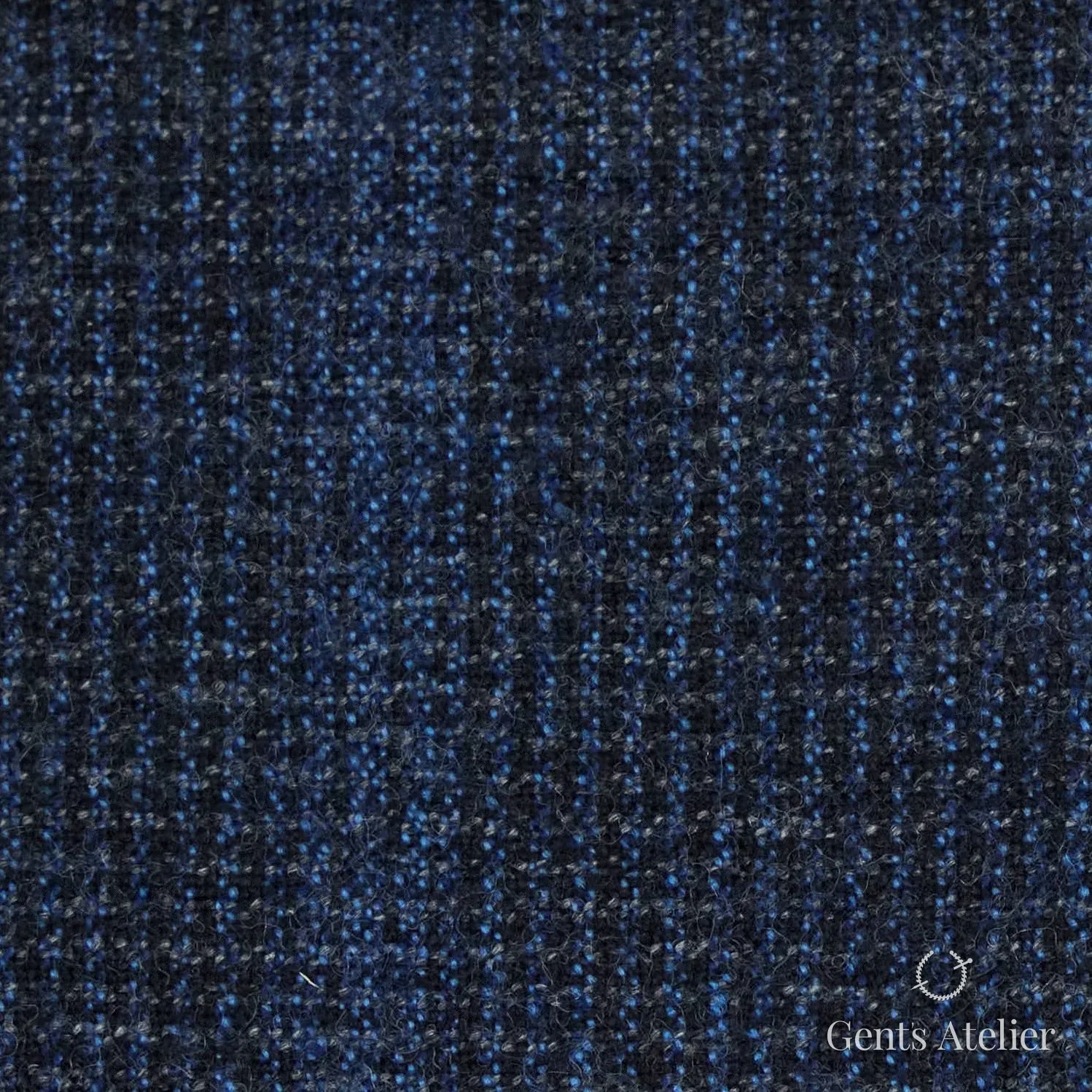 Костюм из Drago TTD2519 — тёмно-синий меланж, 100% Шерсть
