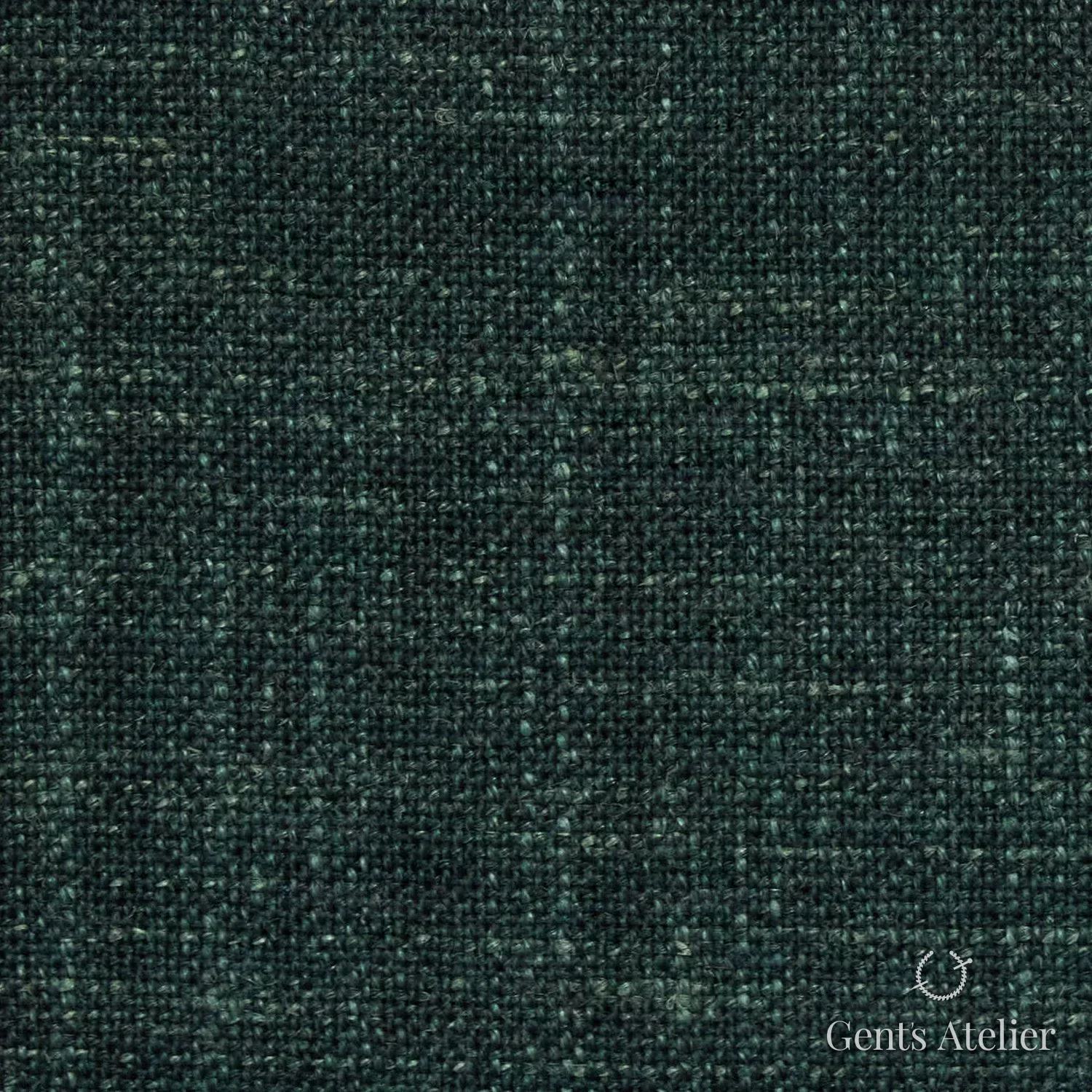 Костюм из Loro Piana TTL2464 — тёмно-зелёный, 71% Шерсть, 15% Шёлк, 14% Лён