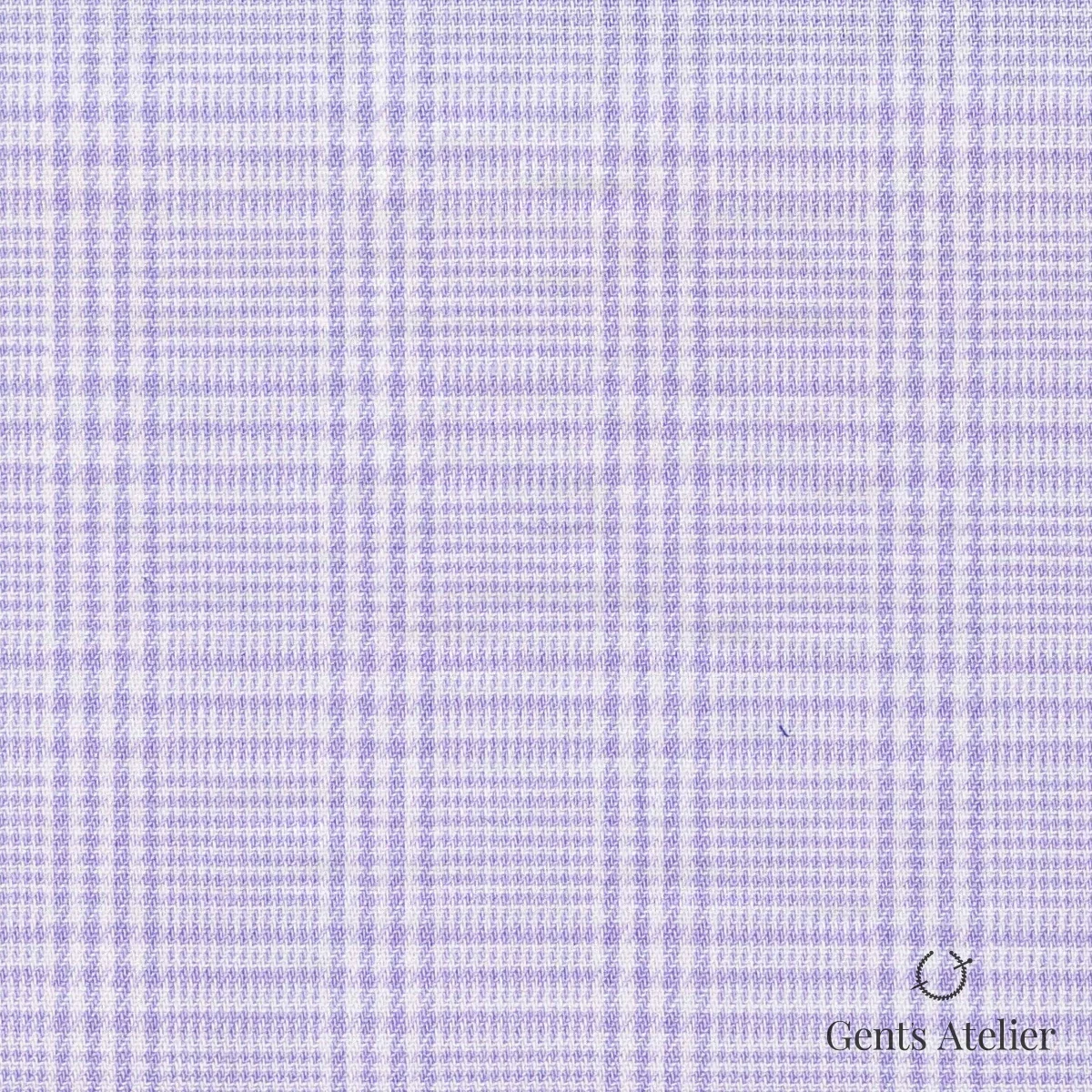 Сорочка из Geneva TSCL048 — Белый / Сиреневый, 100% хлопок