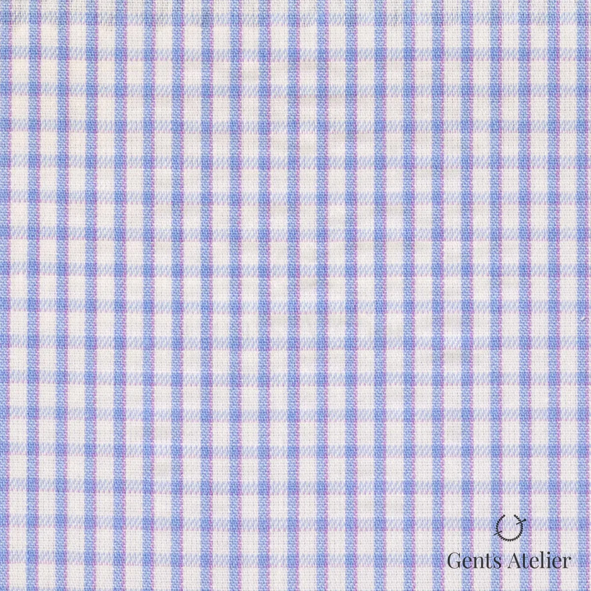 Сорочка из Geneva TSCL063 — Белый / Синий, 100% хлопок