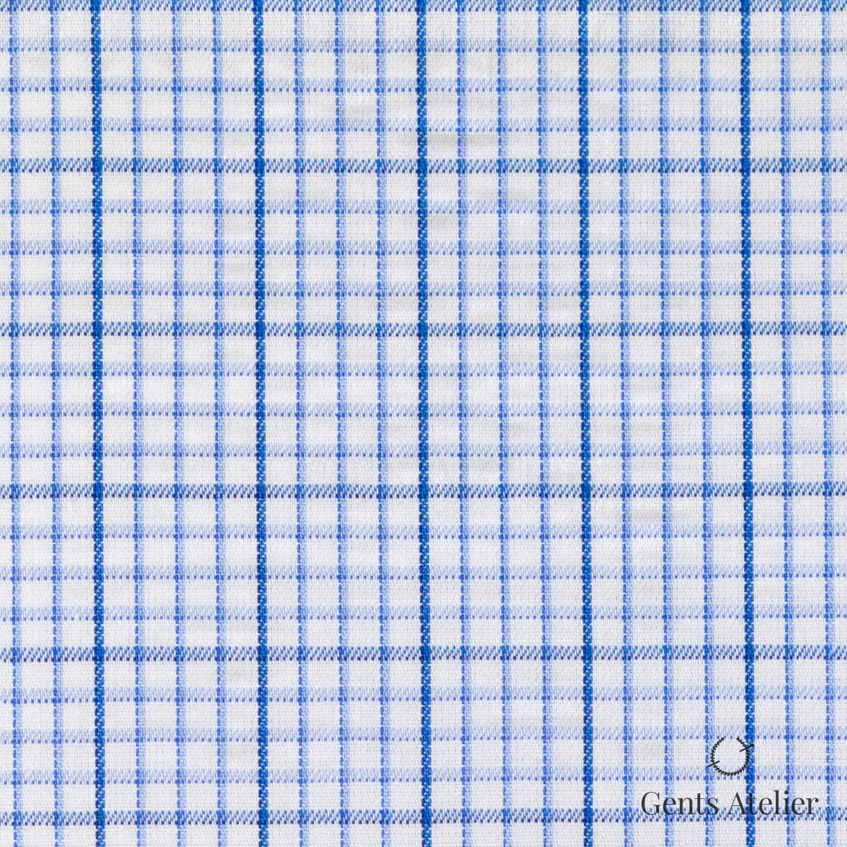 Сорочка из Geneva TSCL065 — Белый / Голубой, 100% хлопок