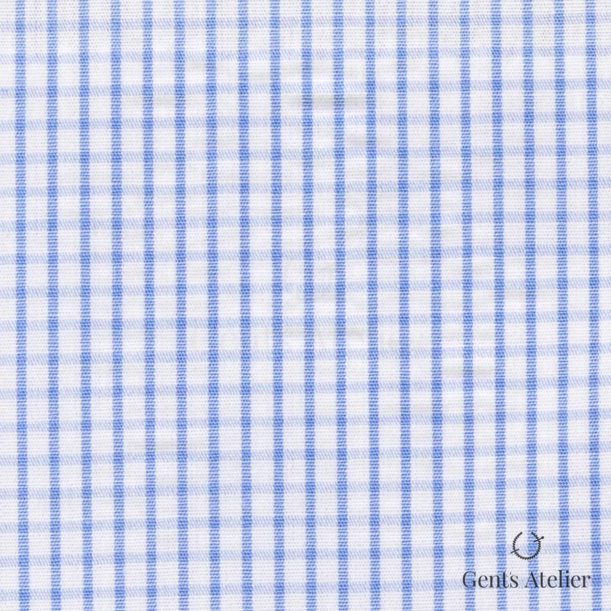 Сорочка из Geneva TSHL360 — Белый / Голубой, 100% хлопок