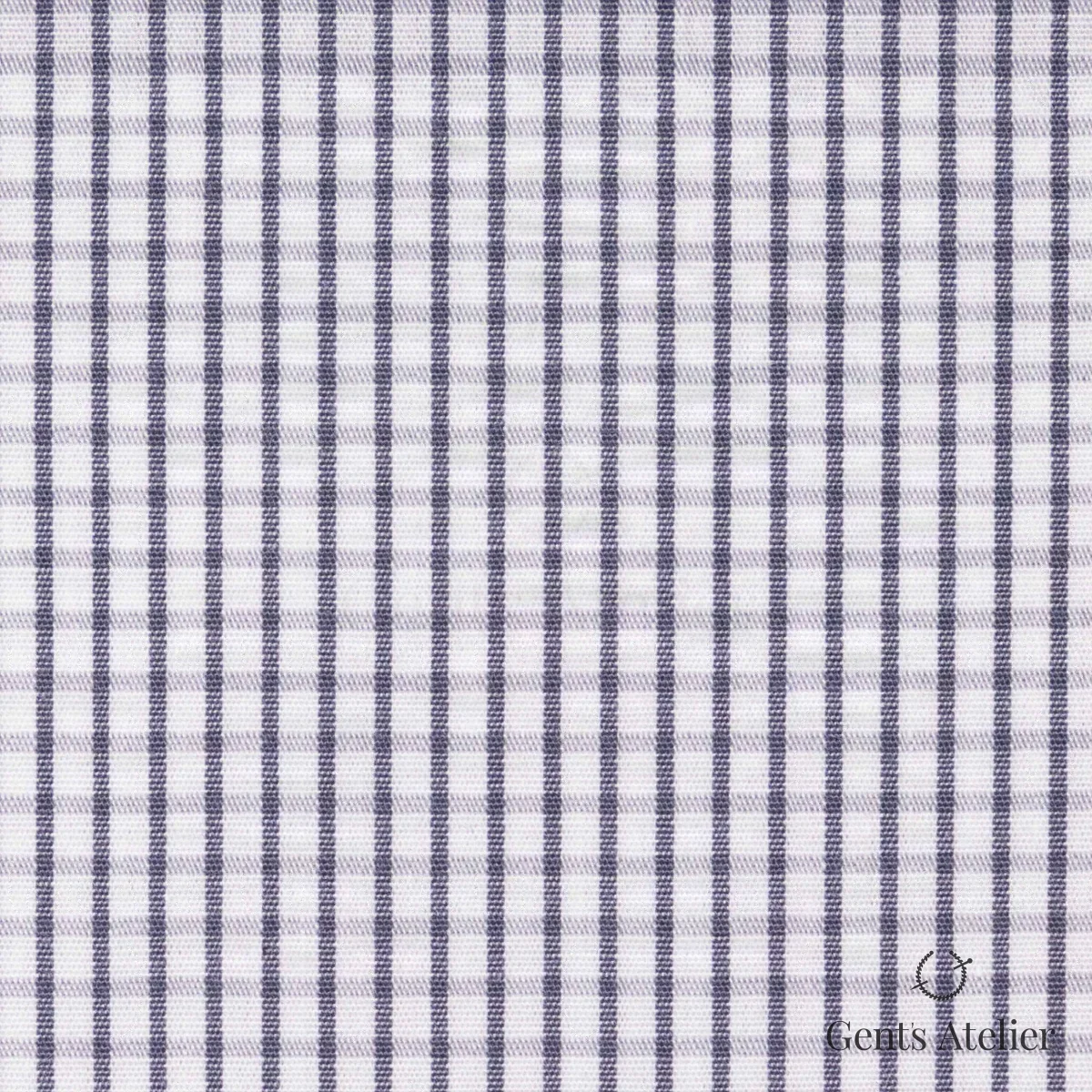 Сорочка из Geneva TSHL365 — Белый / Серо-синий, 100% хлопок