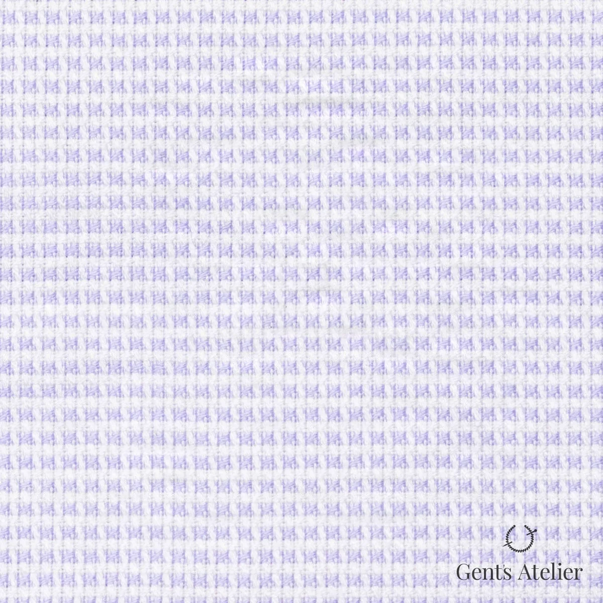 Сорочка из Geneva TSCL011 — Фон белый / рисунок сиреневый, 100% хлопок