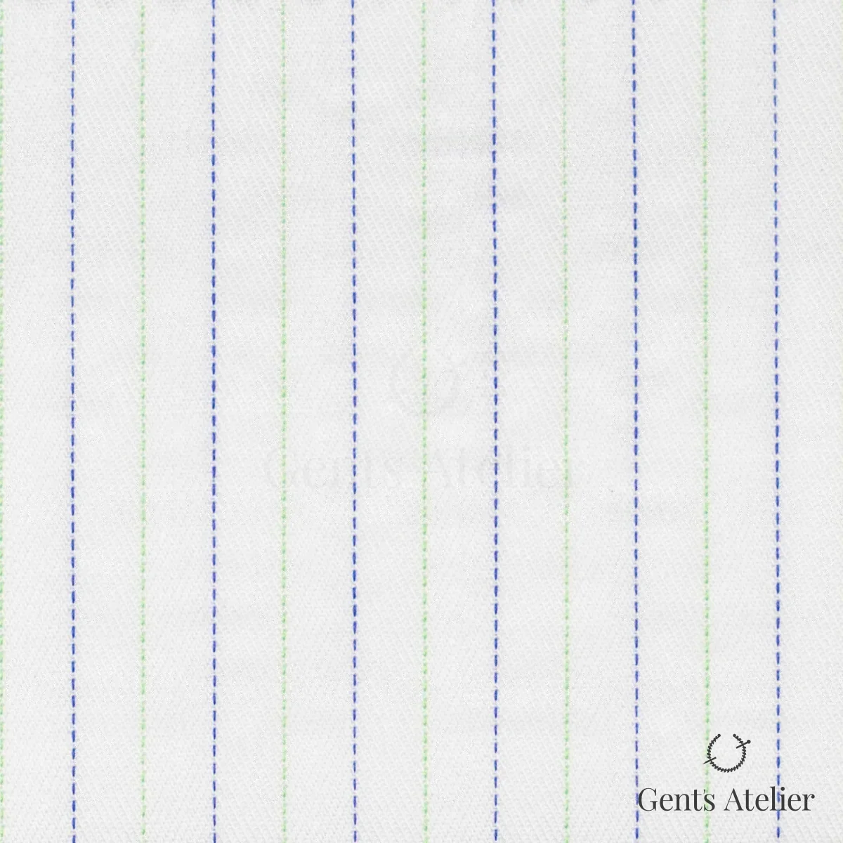 Сорочка из Geneva TSHL377 — Белый / Синий, Зелёный, 100% хлопок