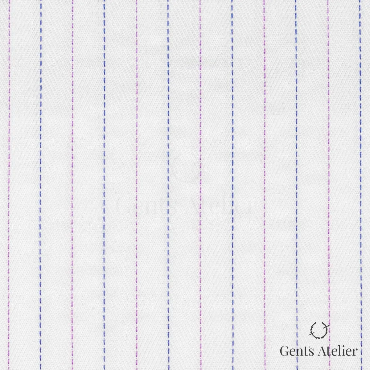Сорочка из Geneva TSHL378 — Белый / Синий, Фиолетовый, 100% хлопок