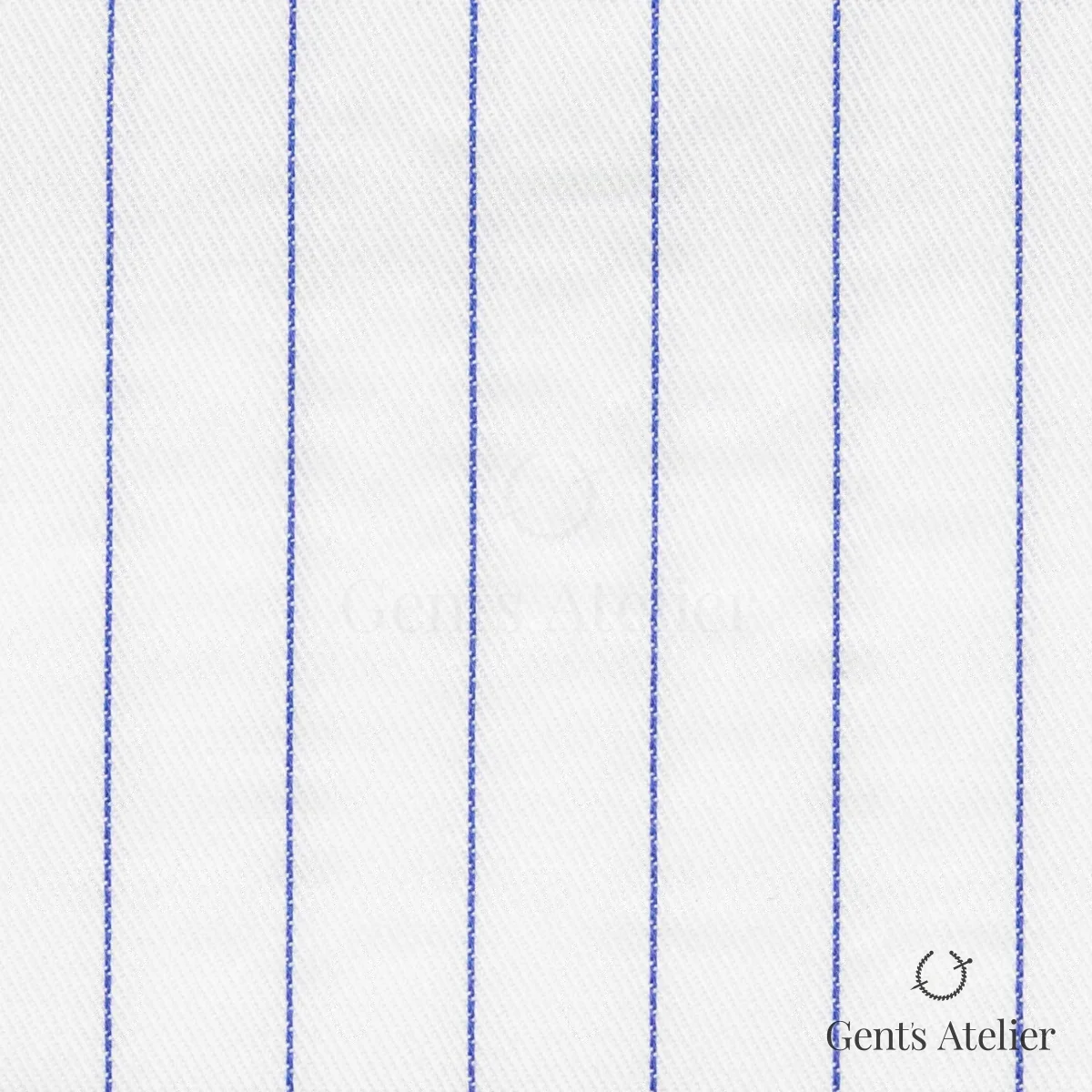 Сорочка из Geneva TSHL400 — Белый / Синий, 100% хлопок