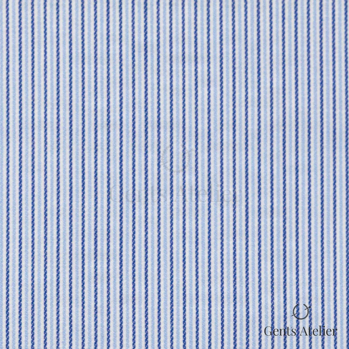 Сорочка из Geneva TSHL700 — Белый / Голубой, 100% хлопок