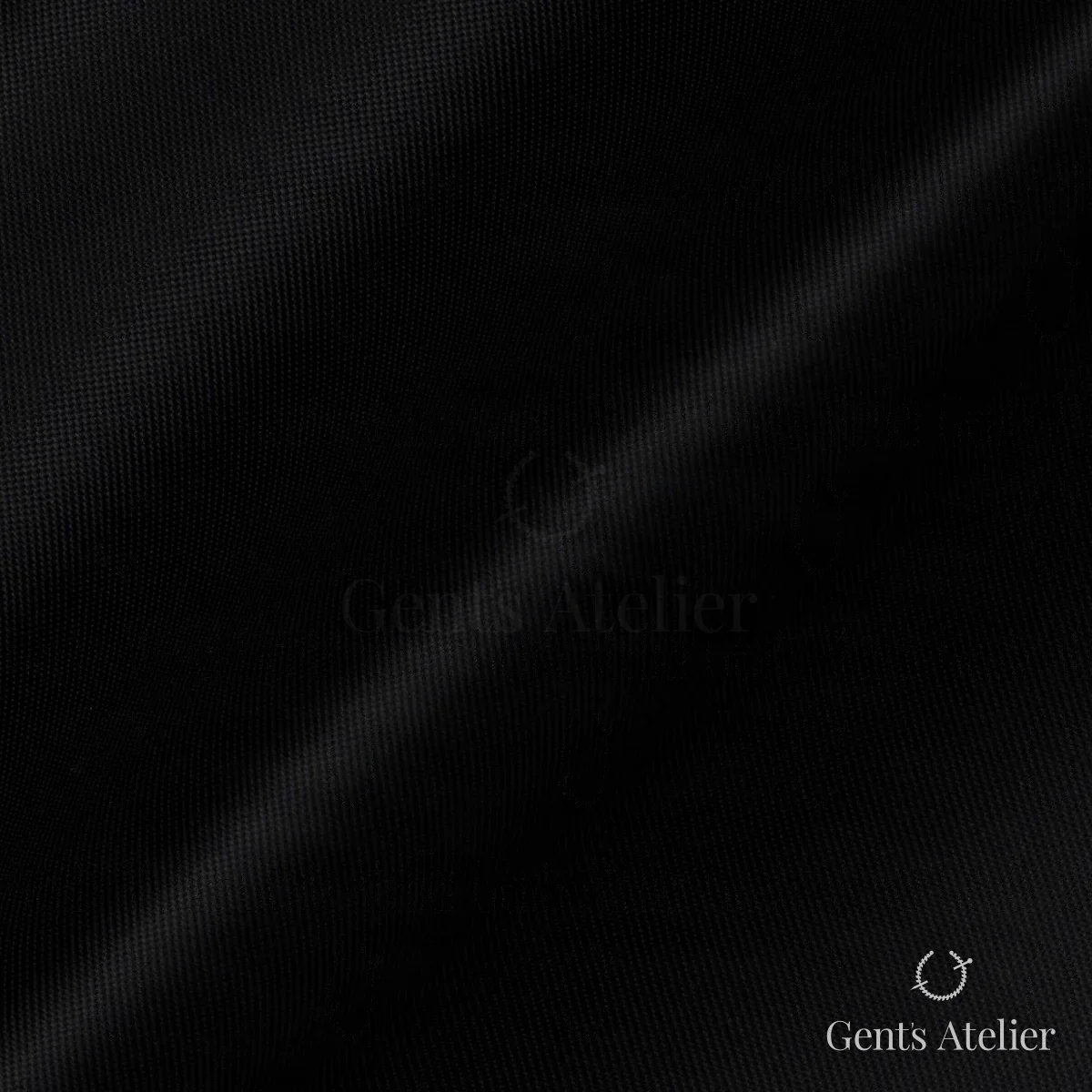 Драпировка ткани Gladson 360145 Black - A крупным планом