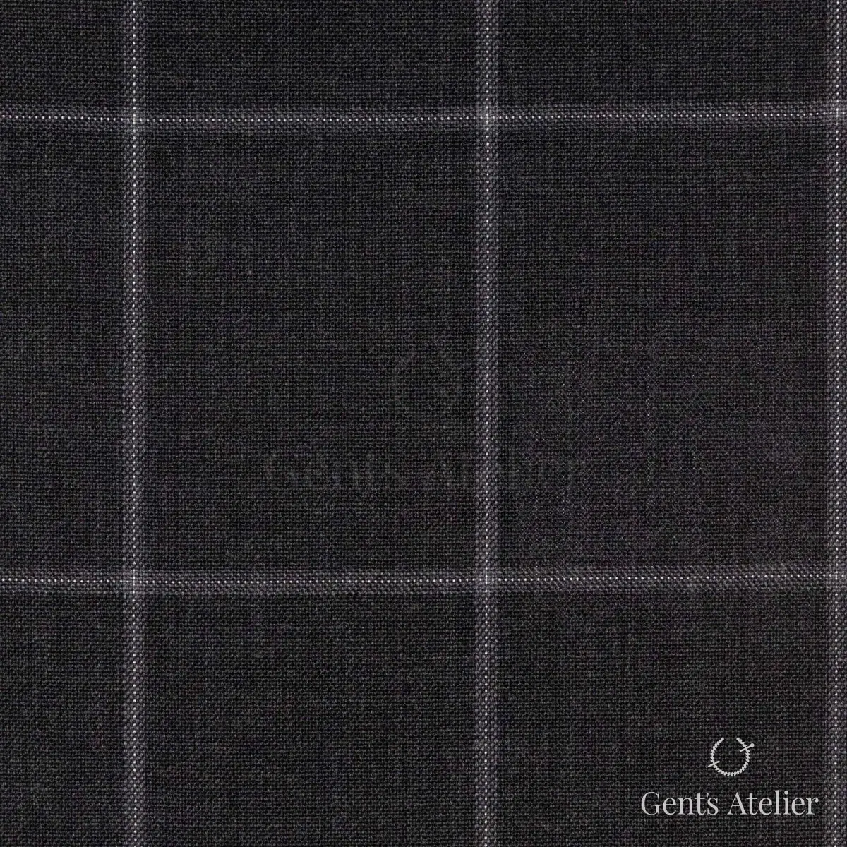 Костюм из Holland & Sherry 2323003 — тёмно-серый, 100% шерсть