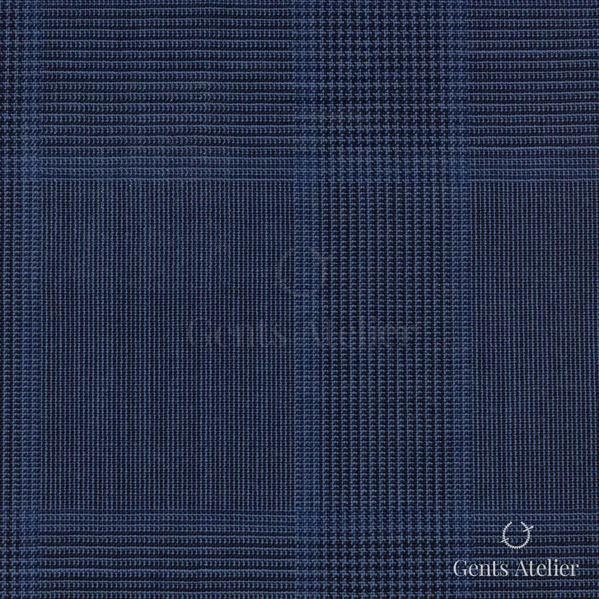 Костюм из Holland & Sherry 2323010 — тёмно-синий, 100% шерсть