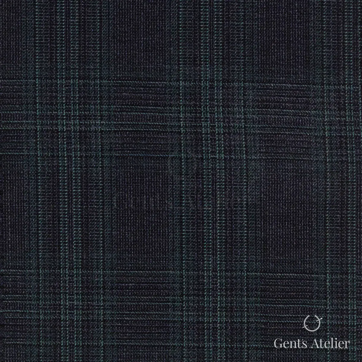 Костюм из Holland & Sherry 2323021 — тёмно-синий, 100% шерсть