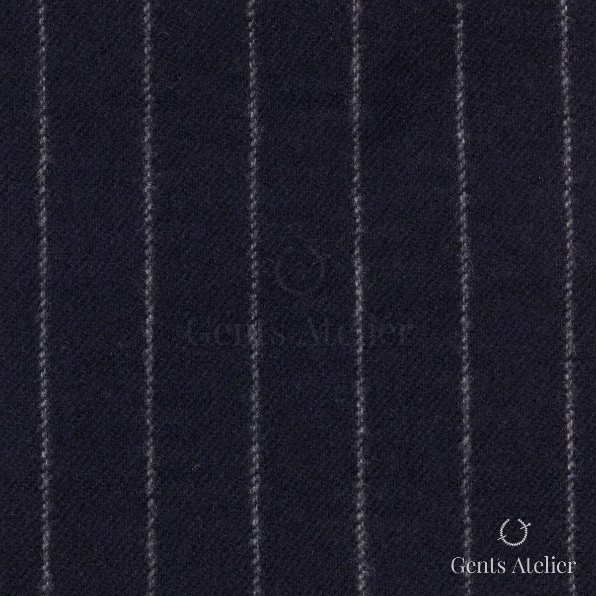 Зимний костюм из Holland & Sherry 8422000 — тёмно-синий, 100% шерсть