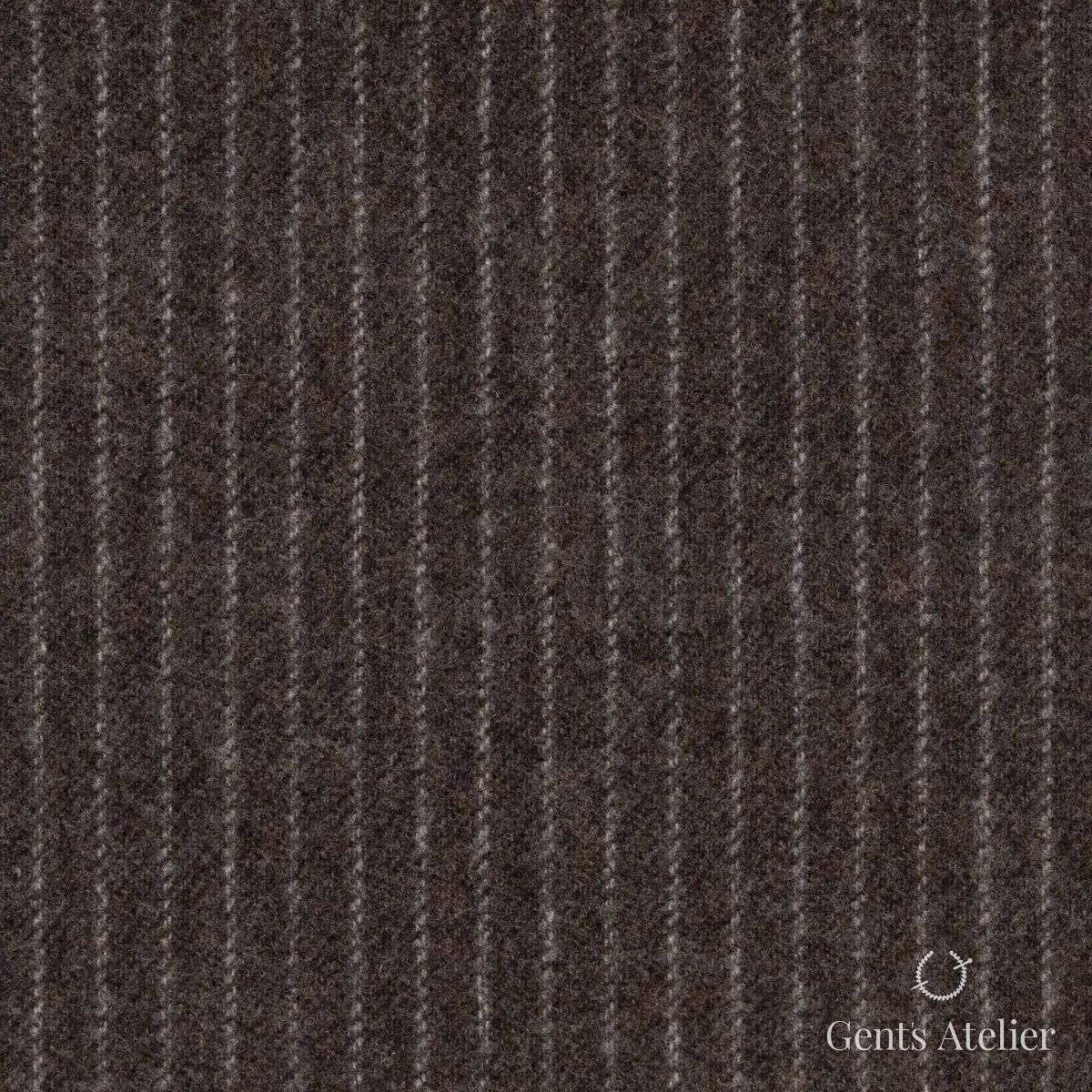 Зимний костюм из Holland & Sherry 8422014 — тёмно-коричневый, 100% шерсть