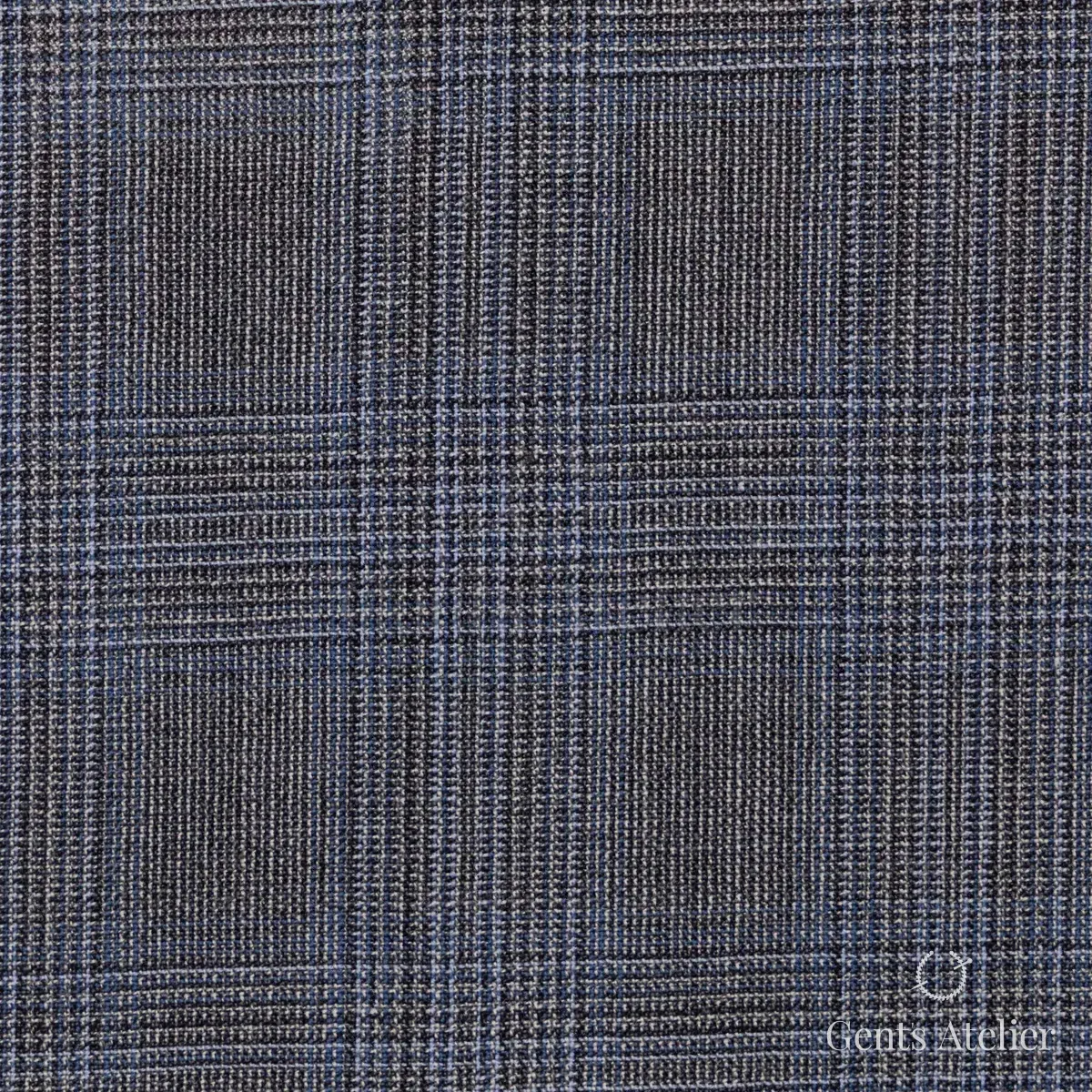 Костюм из Holland & Sherry 2622007 — тёмно-синий, 100% шерсть