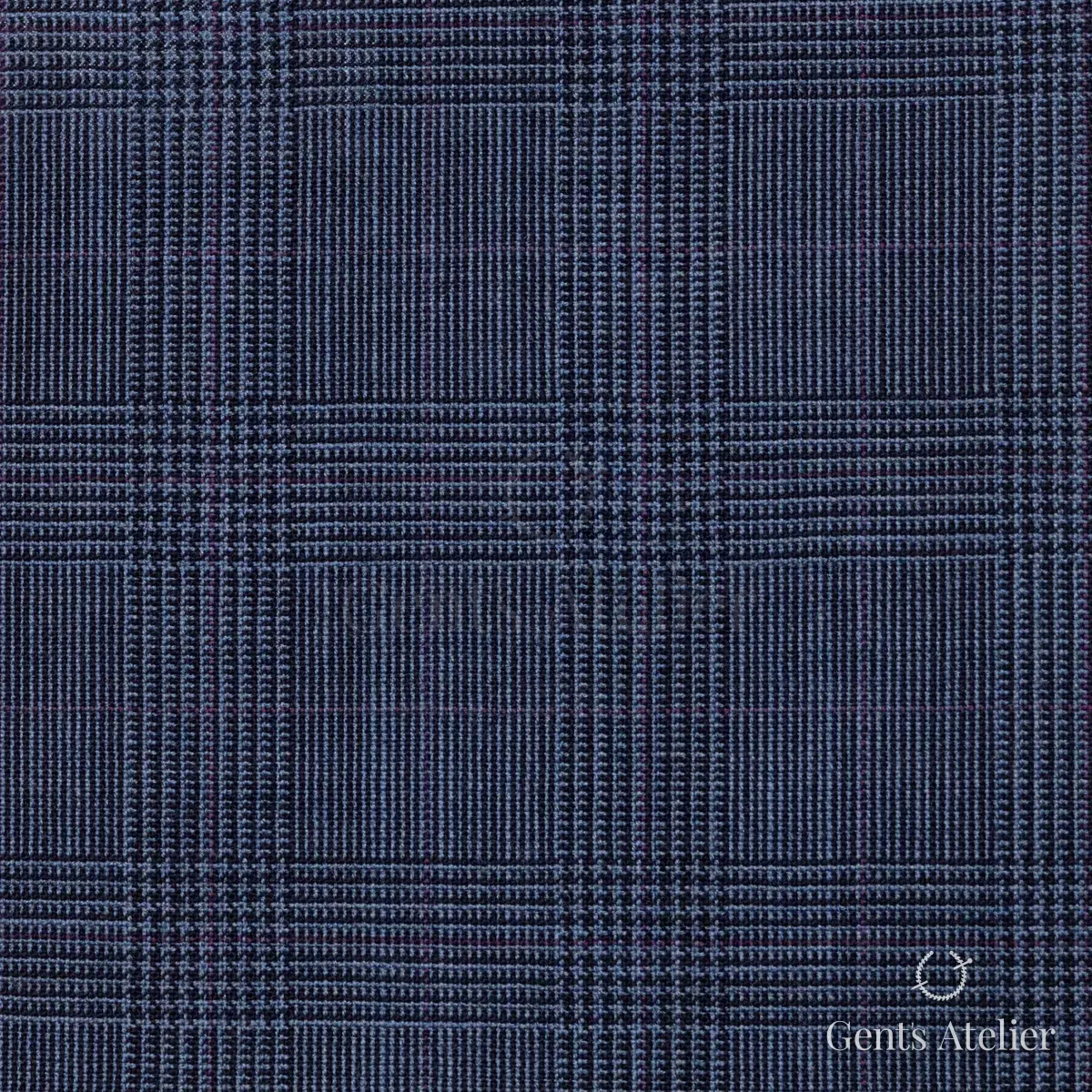 Костюм из Holland & Sherry 2622015 — тёмно-синий, 100% шерсть