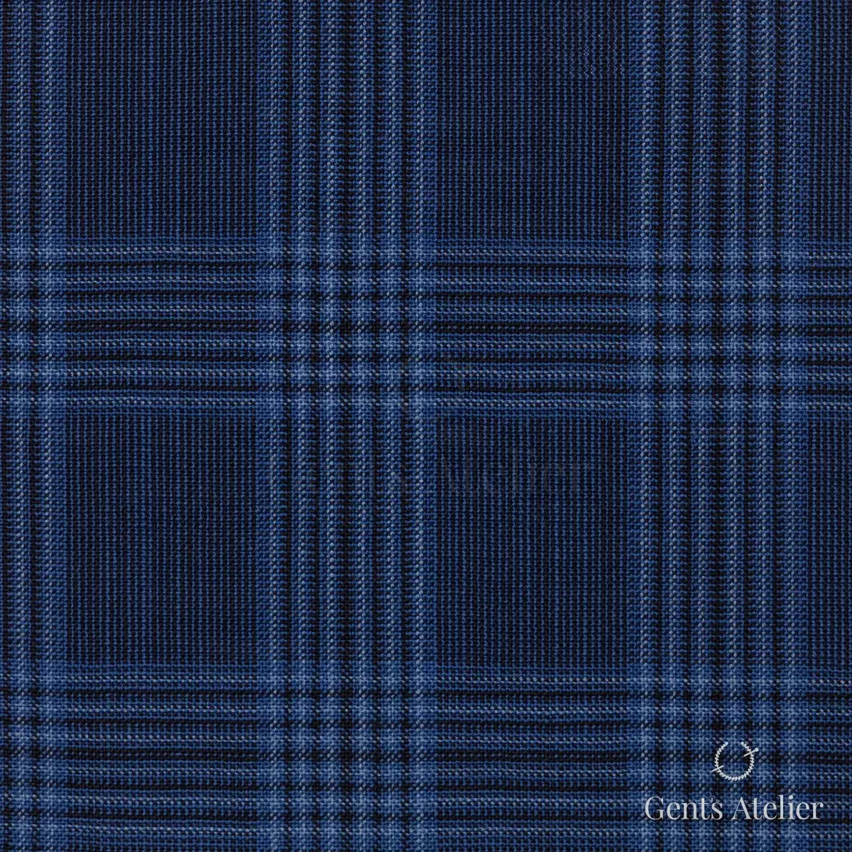Костюм из Holland & Sherry 2622026 — тёмно-синий, 100% шерсть